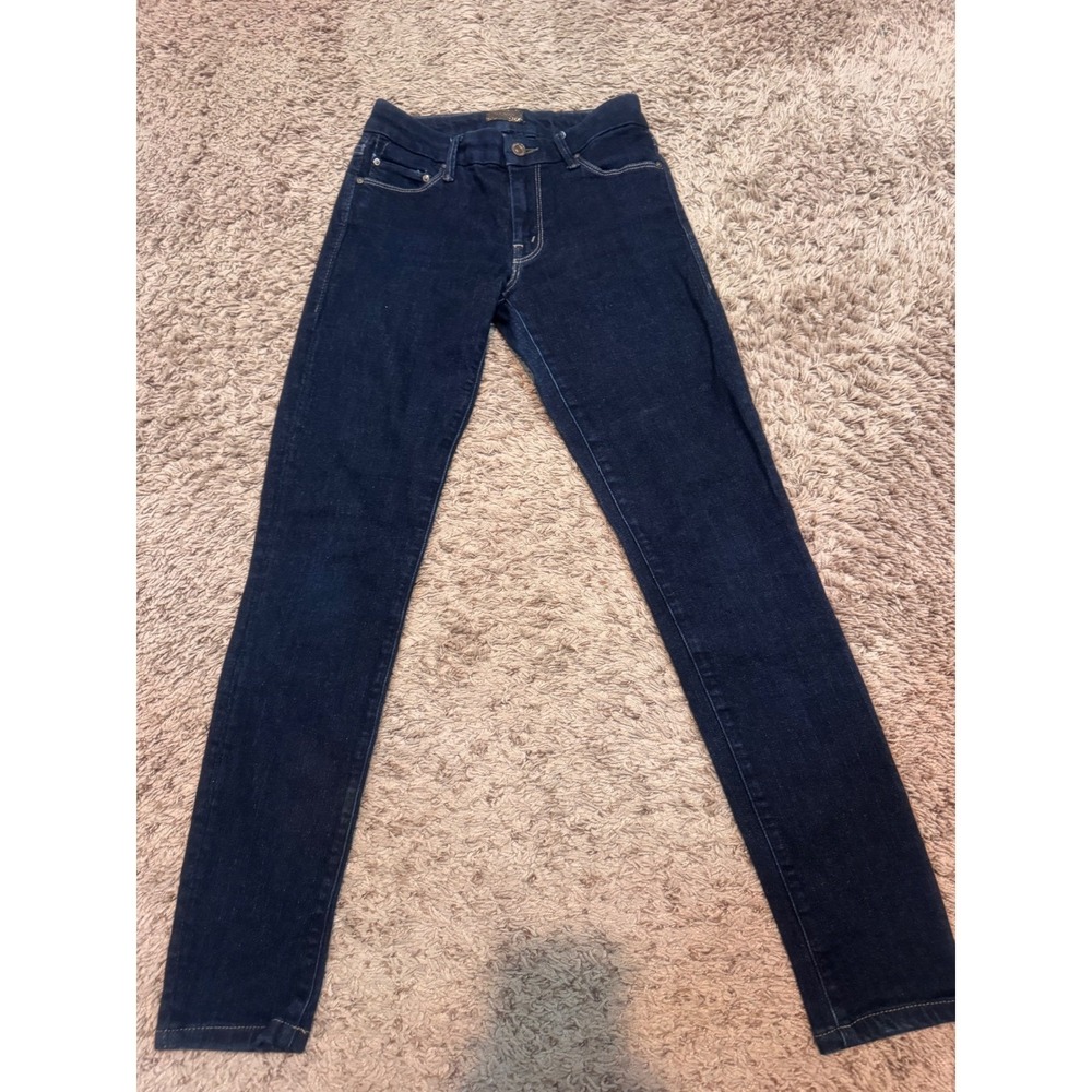 MOTHER The Looker Forever and a Day Dark Wash Skinny Jeans 26 - Picture 8 of 8